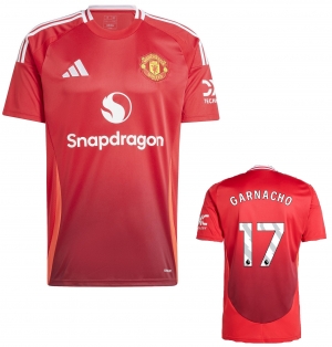 Manchester United Garnacho Home Shirt Magliecalciostore