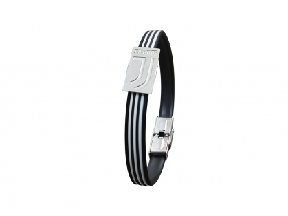 Bracciale Juve in similpelle con stemma