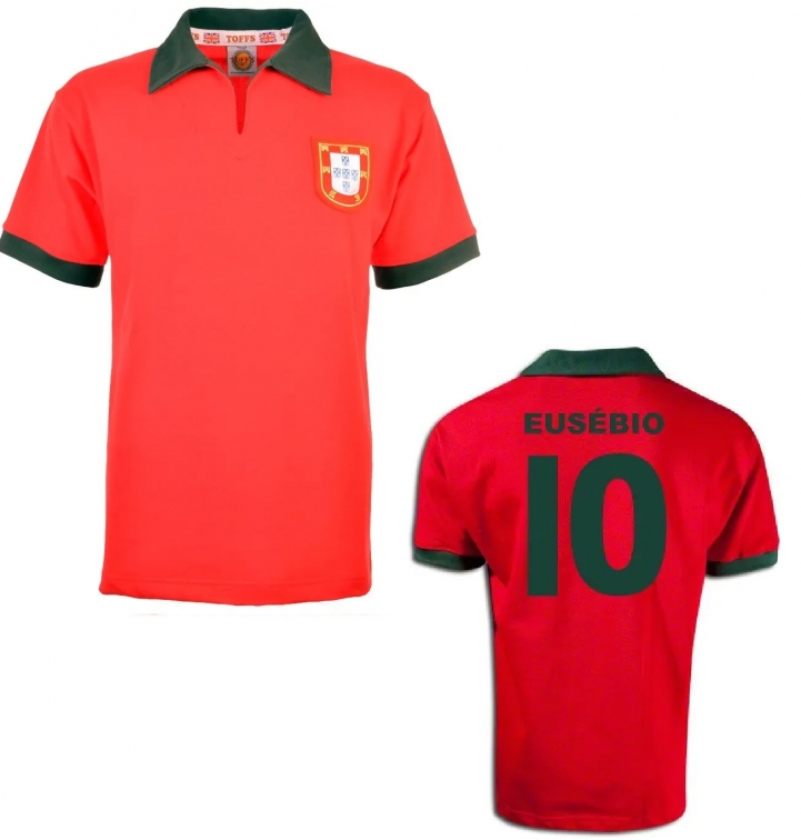 PORTOGALLO MAGLIA VINTAGE EUSEBIO 1960