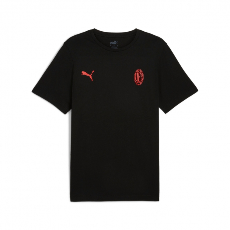 AC MILAN T-SHIRT ESSENTIAL NERA 2024-25