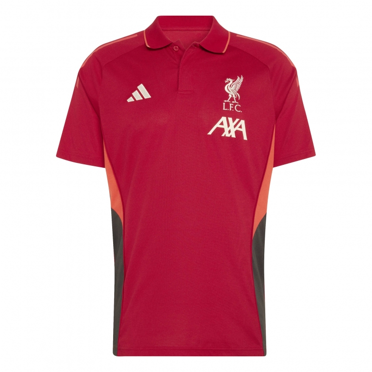 LIVERPOOL POLO GIOCATORE ROSSA 2025-26
