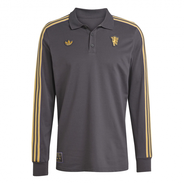 MANCHESTER UNITED POLO maniche lunghe 2025-26