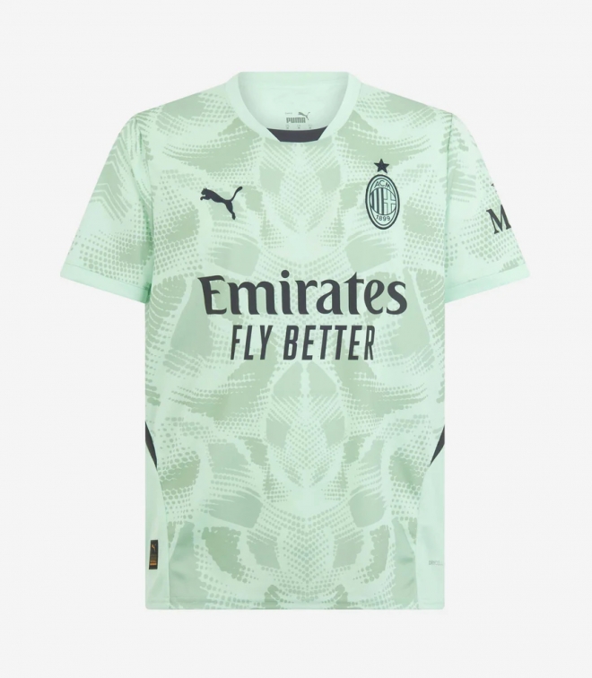 AC MILAN MAGLIA PORTIERE VERDE 2024-25