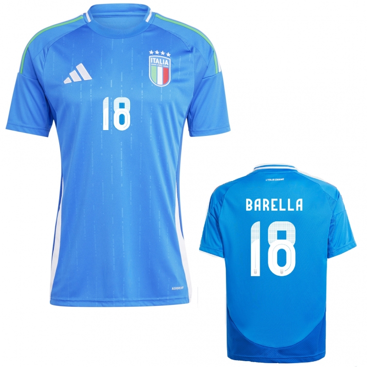 ITALIA FIGC MAGLIA BARELLA BAMBINO 2024-25