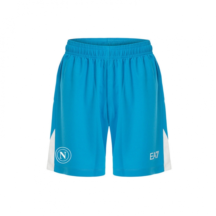 SSC NAPOLI PANTALONCINI HOME AZZURRI 2024-25