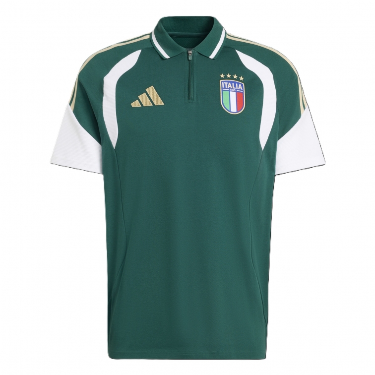 ITALIA FIGC POLO GIOCATORE VERDE 2025-27