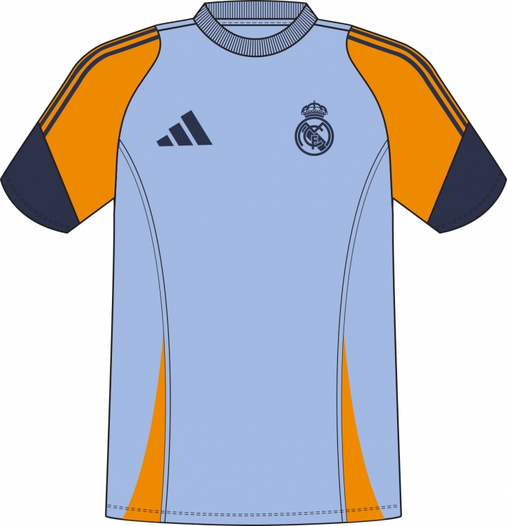 REAL MADRID T-SHIRT PLAYER AWAY 2024-25