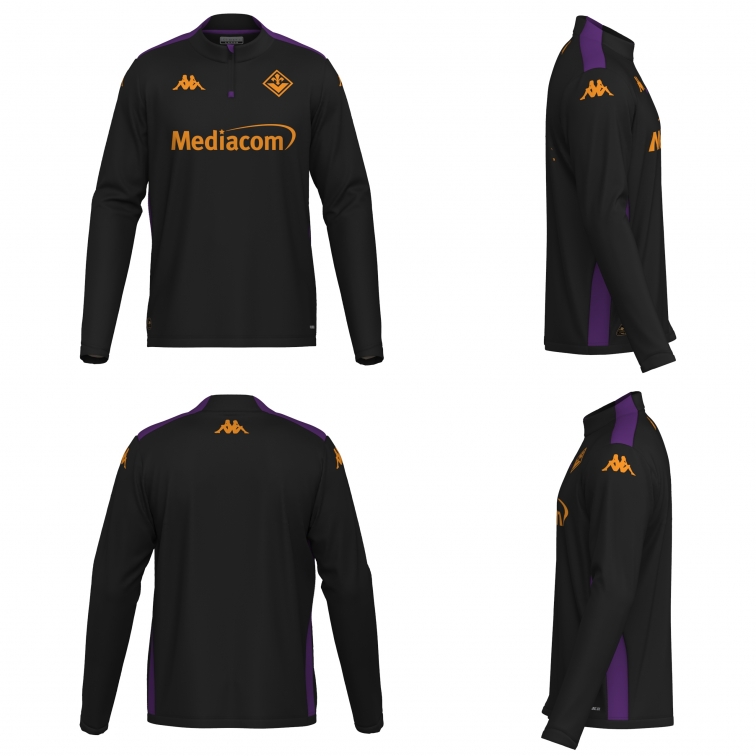 FIORENTINA TRAINING DRILL BLACK TOP 2024-25