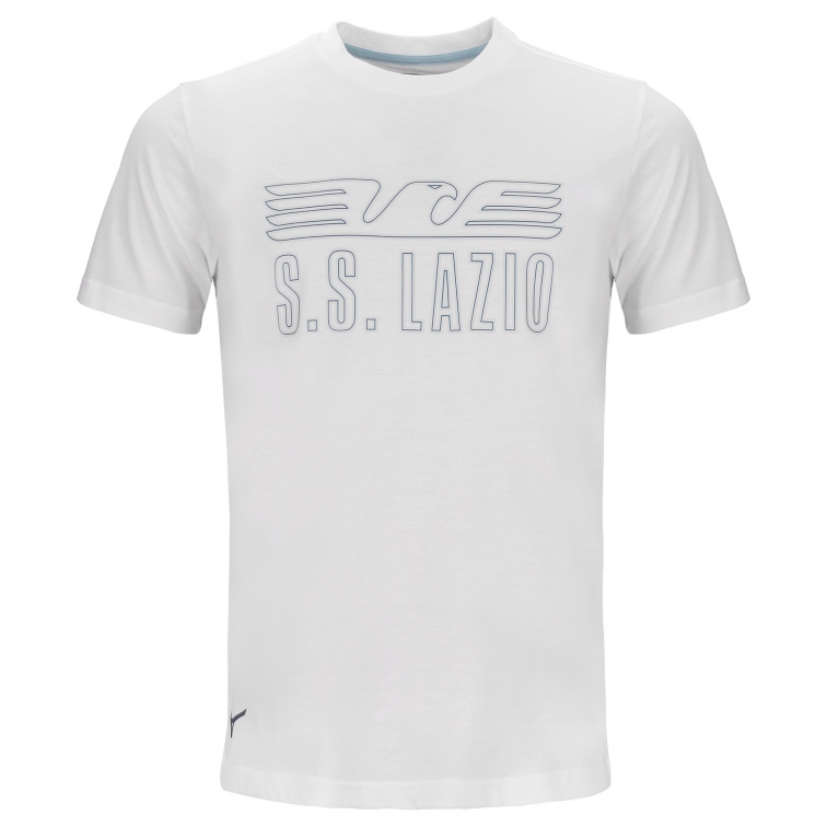 SS LAZIO T-SHIRT FAN BIANCA 2024-25