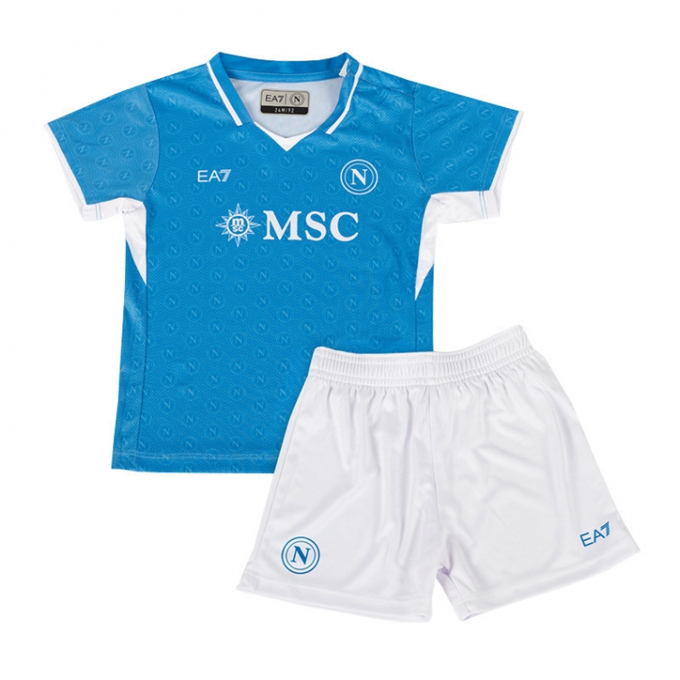 SSC NAPOLI COMPLETO NEONATO HOME 2024-25