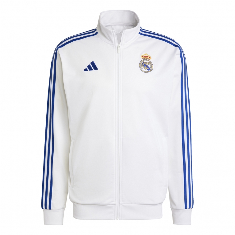 REAL MADRID FELPA ACETATA BIANCA 2024-25