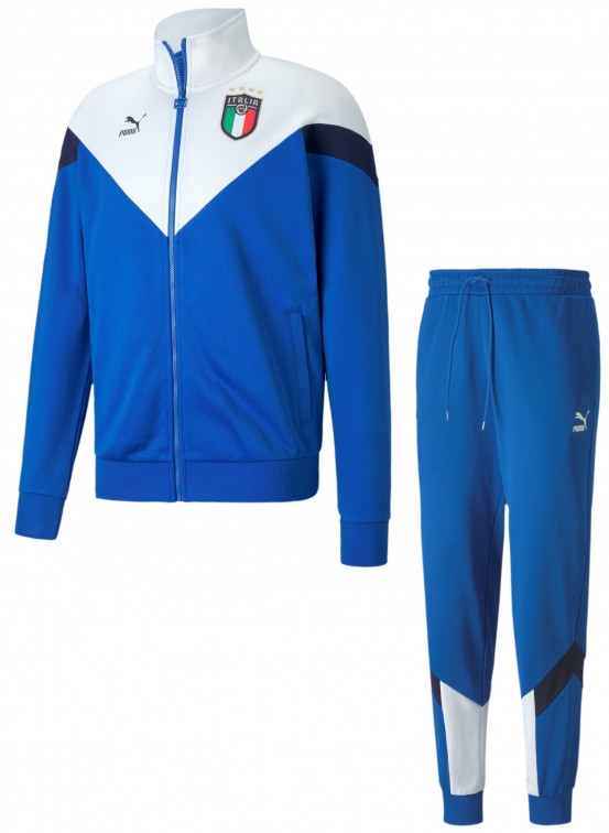 ITALIA FIGC TUTA ICONIC AZZURRA 2020-21