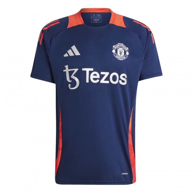 MANCHESTER UNITED MAGLIA ALLENAMENTO BLU 2024-25