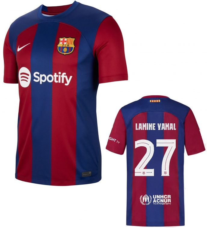 BARCELLONA MAGLIA LAMINE YAMAL 2023-24