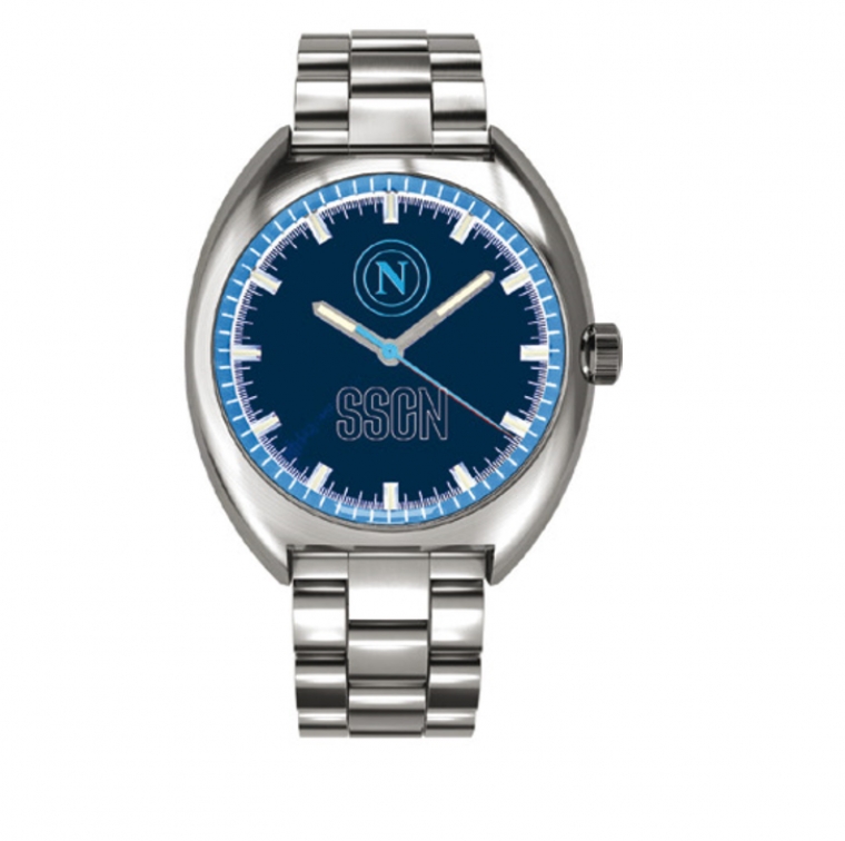 SSC NAPOLI OROLOGIO TALIEDO ARGENTO