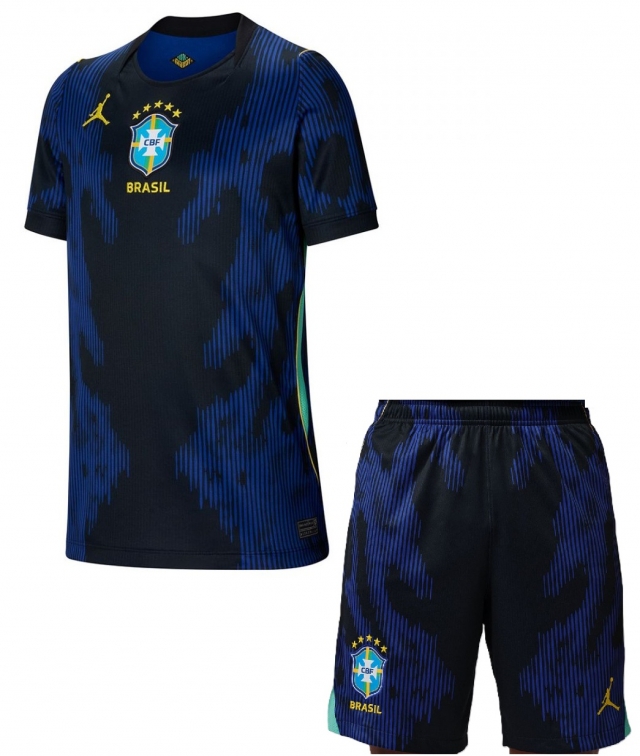 BRASILE COMPLETO BAMBINO AWAY 2026-27