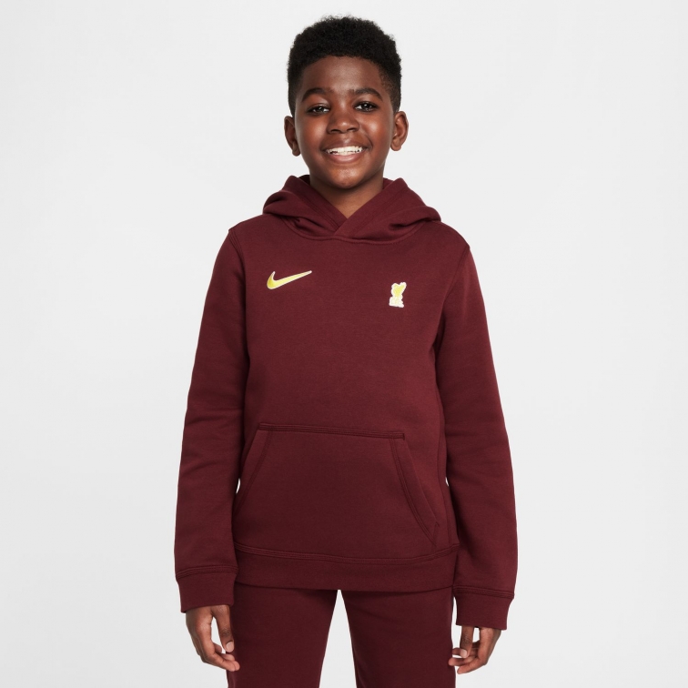 LIVERPOOL FELPA CAPPUCCIO BAMBINO 2024-25