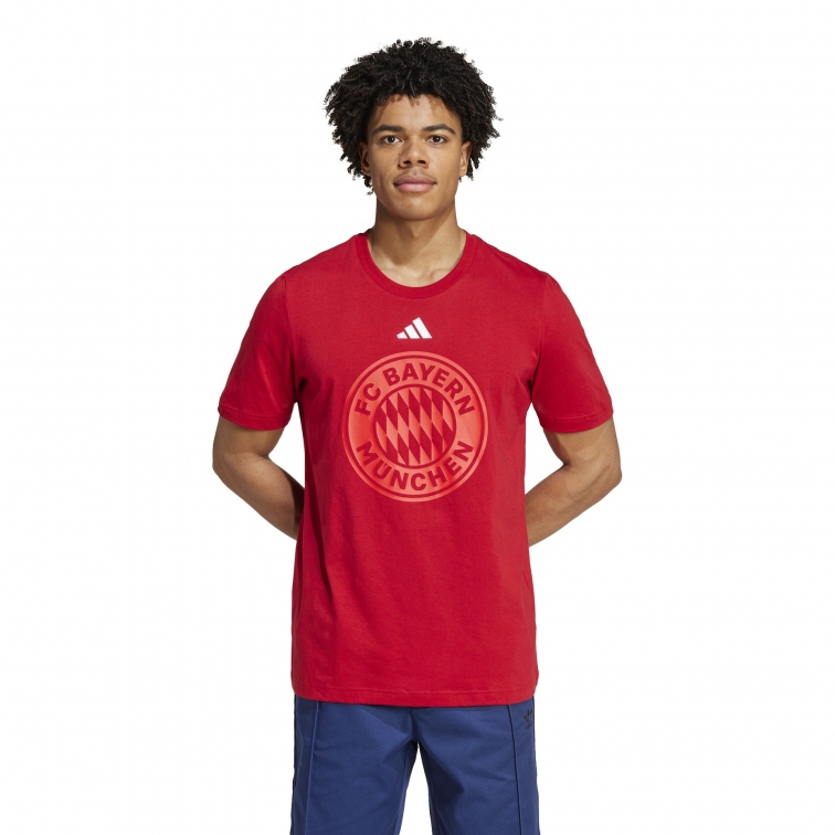 BAYERN MONACO T-SHIRT LOGO ROSSA 2024-25