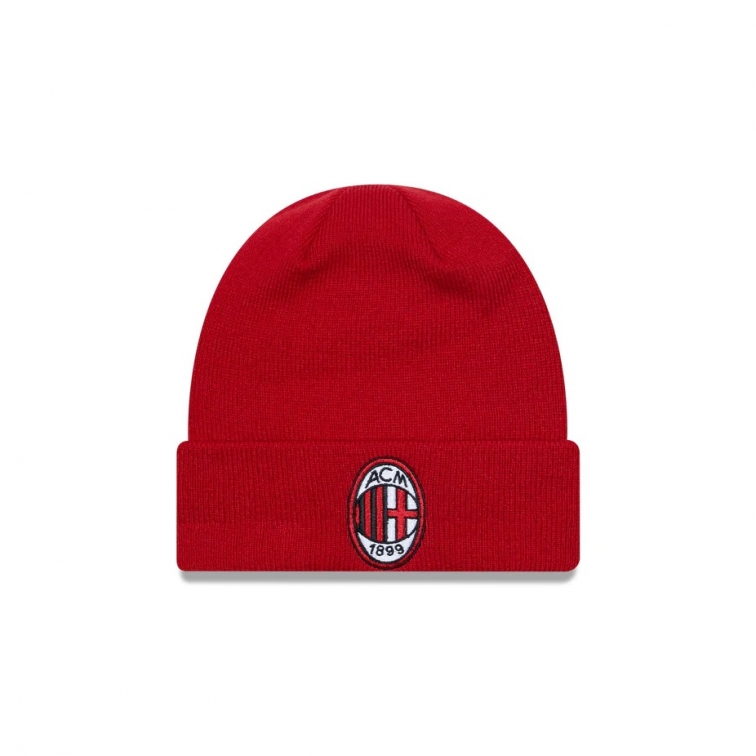 AC MILAN RED BEANIE NEW ERA