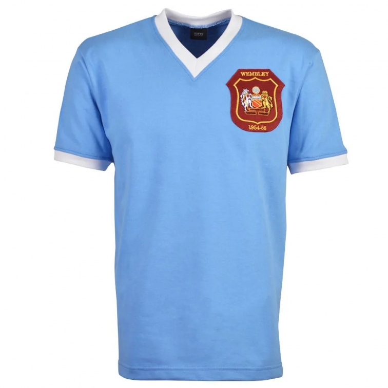 MANCHESTER CITY MAGLIA VINTAGE 1954-55