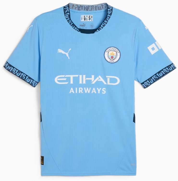 MANCHESTER CITY HOME SHIRT 2024-25