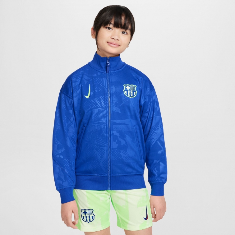 BARCELLONA FELPA ANTHEM BAMBINO 2024-25