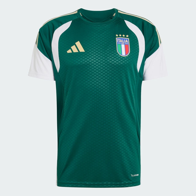 ITALIA FIGC MAGLIA ALLENAMENTO VERDE 2025-27