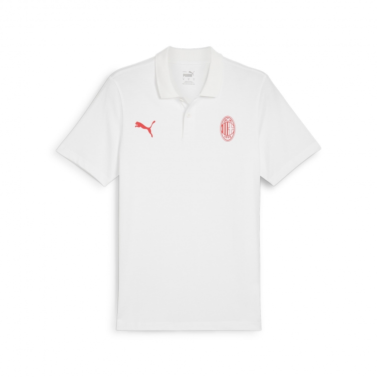 AC MILAN POLO ESSENTIAL BIANCA 2024-25