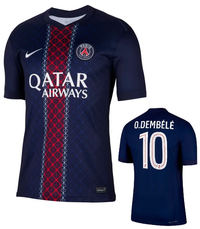 PSG MAGLIA DEMBELE HOME 2025-26