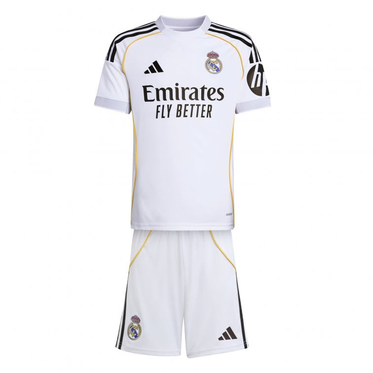 REAL MADRID COMPLETO BAMBINO HOME 8-16 anni 2025-26
