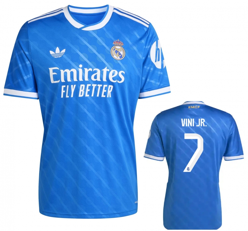 REAL MADRID MAGLIA VINICIUS JR BAMBINO 3RD 2025-26