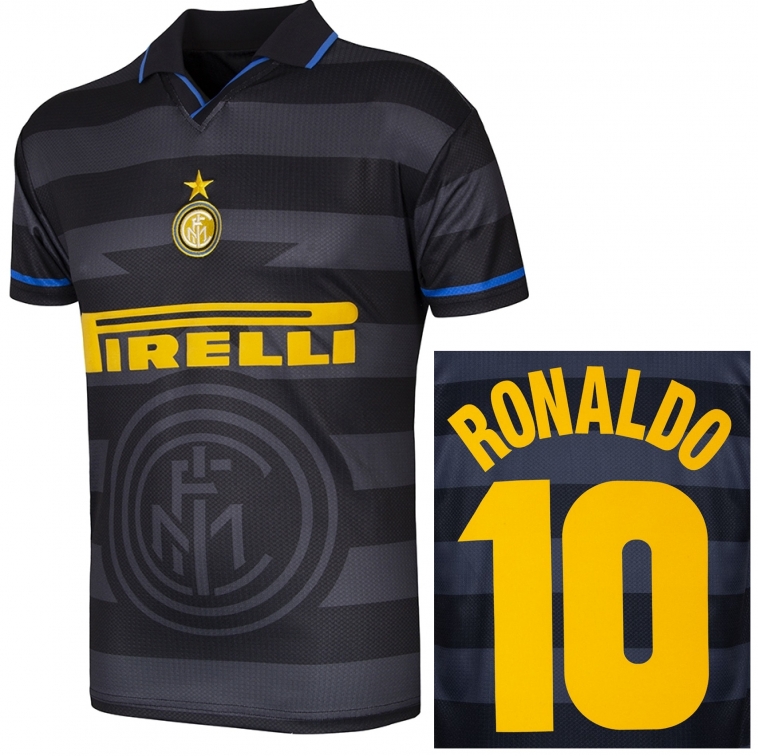 FC INTER MAGLIA RONALDO RETRO VINTAGE 3RD 1997-98