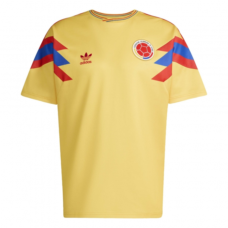 COLOMBIA MAGLIA VALDERRAMA AWAY RETRO VINTAGE 1990