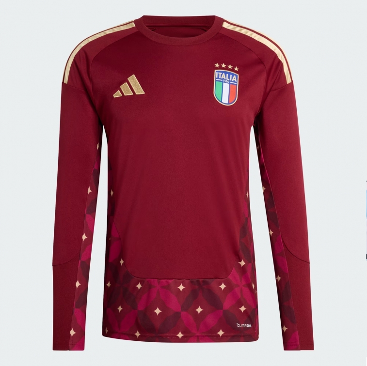 ITALIA FIGC MAGLIA PORTIERE maniche lunghe 2025-27