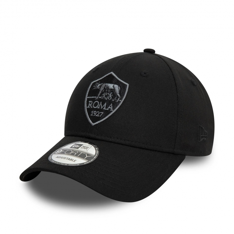 AS ROMA CREST BLACK 9FORTY CAP NEW ERA