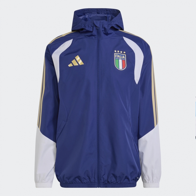 ITALIA FIGC GIACCA TEMPO LIBERO BLU 2025-27