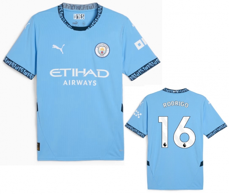 MANCHESTER CITY MAGLIA RODRI HOME 2024-25