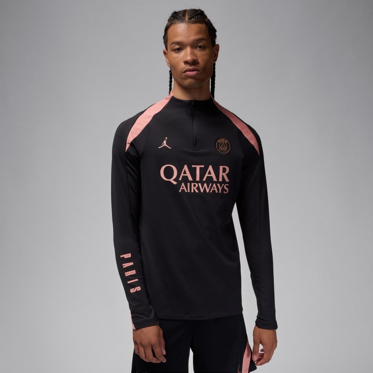 PSG JORDAN TRAINING DRILL BLACK TOP 2024-25