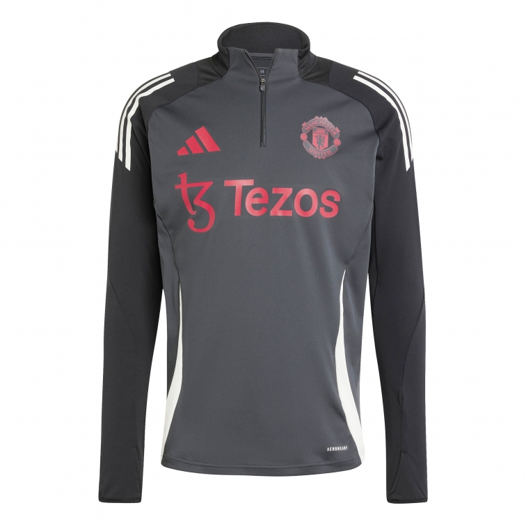 MANCHESTER UNITED FELPA ALLENAMENTO 1/4 ZIP EUROPA 2024-25