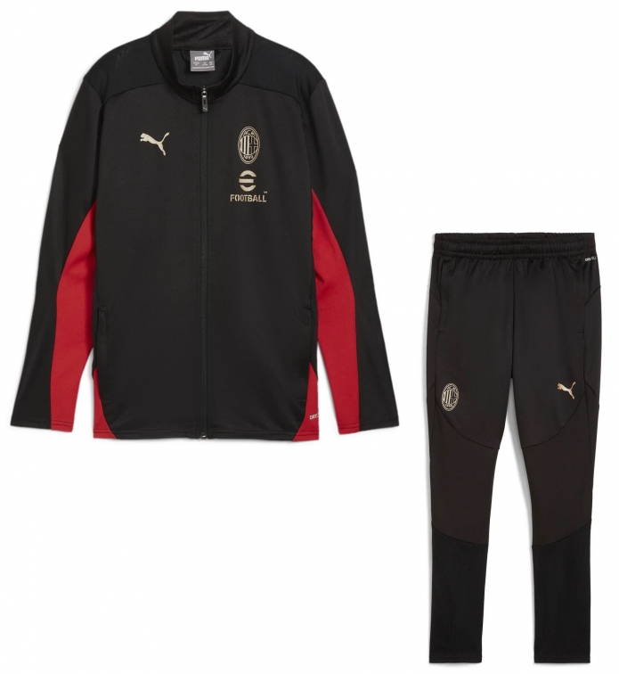 AC MILAN JUNIOR POLY TRACKSUIT 2024-25