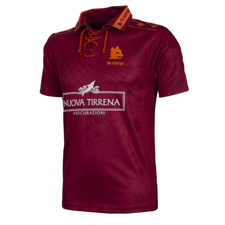 AS ROMA MAGLIA RETRO VINTAGE HOME 1994-95