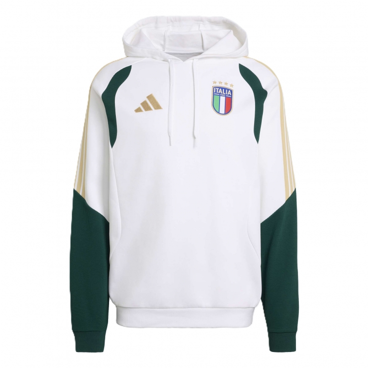 ITALIA FIGC HOODY WHITE SWEAT 2025-27