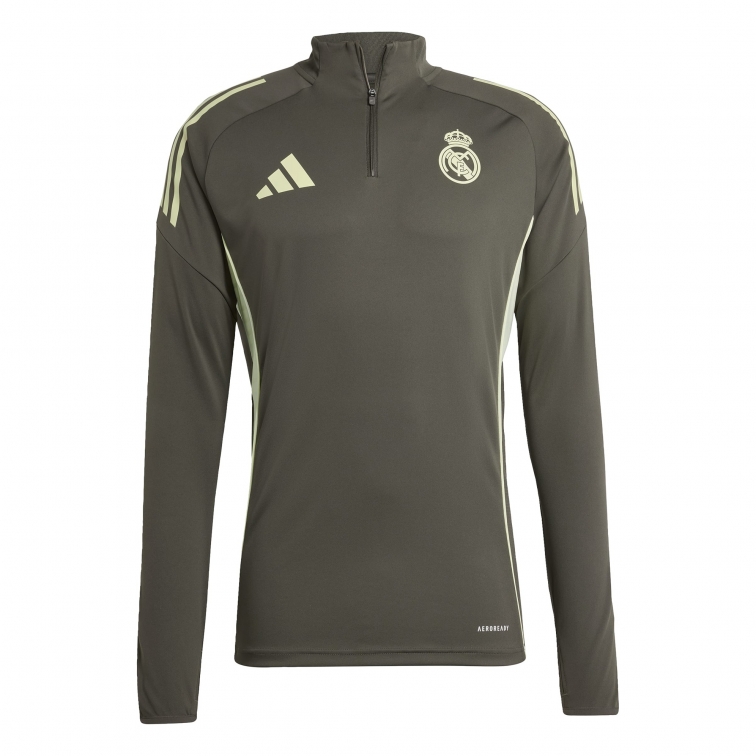 REAL MADRID FELPA ALLENAMENTO GRIGIA 2025-26