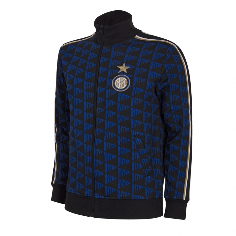 FC INTER FELPA FULL ZIP ALL OVER PATTERN COPA