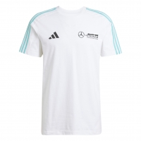 MERCEDES T-SHIRT BIANCA 2025 ADIDAS