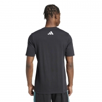 MERCEDES T-SHIRT NERA 2025 ADIDAS