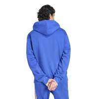 ITALIA FIGC FELPA CAPPUCCIO AZZURRA FLEECE 2025-27