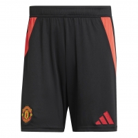 MANCHESTER UNITED PANTALONCINI HOME NERI 2024-25