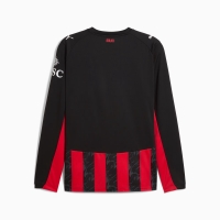 AC MILAN MAGLIA HOME MANICHE LUNGHE 2025-26