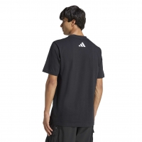 MERCEDES T-SHIRT NERA LOGO 2026